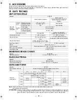 Предварительный просмотр 39 страницы Panasonic EY6535 - CORDLESS Operating Instructions Manual