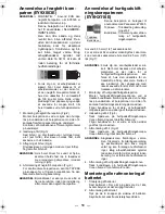 Предварительный просмотр 58 страницы Panasonic EY6535 - CORDLESS Operating Instructions Manual