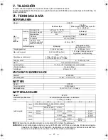 Предварительный просмотр 71 страницы Panasonic EY6535 - CORDLESS Operating Instructions Manual