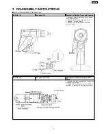 Preview for 3 page of Panasonic EY6535-U1 Service Manual