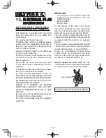 Preview for 11 page of Panasonic EY6803 - HAMMER DRILL DRIVER 12V Operating Instructions Manual