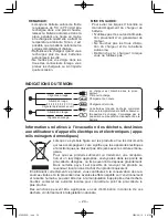 Preview for 24 page of Panasonic EY6803 - HAMMER DRILL DRIVER 12V Operating Instructions Manual