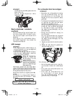 Preview for 38 page of Panasonic EY6803 - HAMMER DRILL DRIVER 12V Operating Instructions Manual