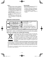 Preview for 48 page of Panasonic EY6803 - HAMMER DRILL DRIVER 12V Operating Instructions Manual