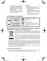 Preview for 56 page of Panasonic EY6803 - HAMMER DRILL DRIVER 12V Operating Instructions Manual