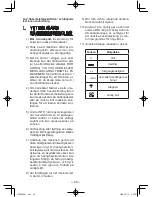 Preview for 60 page of Panasonic EY6803 - HAMMER DRILL DRIVER 12V Operating Instructions Manual