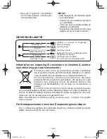 Preview for 64 page of Panasonic EY6803 - HAMMER DRILL DRIVER 12V Operating Instructions Manual