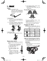 Preview for 69 page of Panasonic EY6803 - HAMMER DRILL DRIVER 12V Operating Instructions Manual