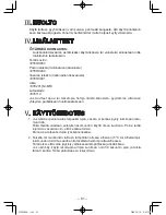 Preview for 81 page of Panasonic EY6803 - HAMMER DRILL DRIVER 12V Operating Instructions Manual