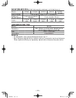 Preview for 99 page of Panasonic EY6803 - HAMMER DRILL DRIVER 12V Operating Instructions Manual