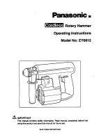 Panasonic EY6812NQKW Operating Manual preview