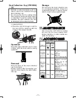 Preview for 9 page of Panasonic EY6813 - HAMMER COR.DRILL&DRI Operating Instructions Manual