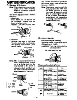 Предварительный просмотр 6 страницы Panasonic EY6930 - HAMMER DRILL Instruction Manual