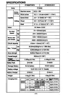 Предварительный просмотр 9 страницы Panasonic EY6930 - HAMMER DRILL Instruction Manual