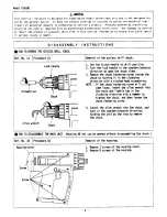 Предварительный просмотр 2 страницы Panasonic EY6930 - HAMMER DRILL Service Manual