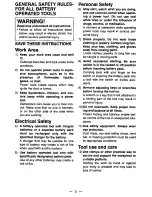 Предварительный просмотр 2 страницы Panasonic EY6931 - 15.6V HAMMER DRILL Operating Manual