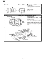 Предварительный просмотр 4 страницы Panasonic EY6931 - 15.6V HAMMER DRILL Service Manual