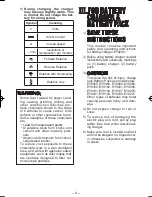 Предварительный просмотр 4 страницы Panasonic EY6932 - HAMMER DRILL DRIVER Operating Instructions Manual