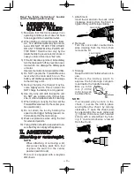 Предварительный просмотр 4 страницы Panasonic EY6950 - 18V HAM. DRILL&DRIVE Operating Instructions Manual