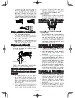 Предварительный просмотр 19 страницы Panasonic EY6950 - 18V HAM. DRILL&DRIVE Operating Instructions Manual