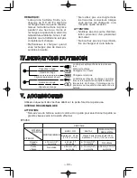 Предварительный просмотр 22 страницы Panasonic EY6950 - 18V HAM. DRILL&DRIVE Operating Instructions Manual