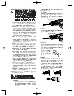 Предварительный просмотр 60 страницы Panasonic EY6950 - 18V HAM. DRILL&DRIVE Operating Instructions Manual