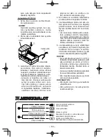 Предварительный просмотр 63 страницы Panasonic EY6950 - 18V HAM. DRILL&DRIVE Operating Instructions Manual