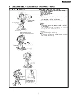 Preview for 3 page of Panasonic EY7270-X8 Service Manual