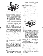 Предварительный просмотр 10 страницы Panasonic EY7410LA2S Operating Instructions Manual