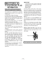 Предварительный просмотр 16 страницы Panasonic EY7411 - CORDLESS DRILL & DRIVER Operating Instructions Manual