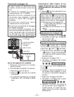 Предварительный просмотр 42 страницы Panasonic EY7411 - CORDLESS DRILL & DRIVER Operating Instructions Manual