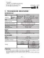 Предварительный просмотр 61 страницы Panasonic EY7411 - CORDLESS DRILL & DRIVER Operating Instructions Manual