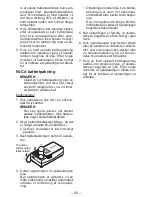 Предварительный просмотр 80 страницы Panasonic EY7411 - CORDLESS DRILL & DRIVER Operating Instructions Manual