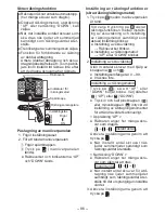 Предварительный просмотр 86 страницы Panasonic EY7411 - CORDLESS DRILL & DRIVER Operating Instructions Manual