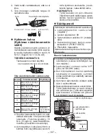 Предварительный просмотр 107 страницы Panasonic EY7411 - CORDLESS DRILL & DRIVER Operating Instructions Manual