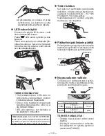 Предварительный просмотр 110 страницы Panasonic EY7411 - CORDLESS DRILL & DRIVER Operating Instructions Manual