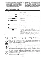 Предварительный просмотр 113 страницы Panasonic EY7411 - CORDLESS DRILL & DRIVER Operating Instructions Manual