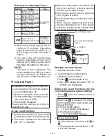 Предварительный просмотр 8 страницы Panasonic EY7411LA1S Operating Instructions Manual