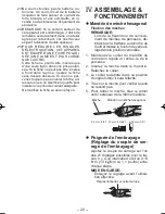 Предварительный просмотр 20 страницы Panasonic EY7411LA1S Operating Instructions Manual