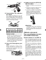 Предварительный просмотр 25 страницы Panasonic EY7411LA1S Operating Instructions Manual