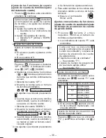 Предварительный просмотр 36 страницы Panasonic EY7411LA1S Operating Instructions Manual