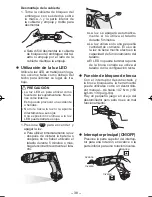 Предварительный просмотр 38 страницы Panasonic EY7411LA1S Operating Instructions Manual