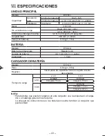 Предварительный просмотр 43 страницы Panasonic EY7411LA1S Operating Instructions Manual