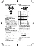 Предварительный просмотр 6 страницы Panasonic EY7420 Operating Instructions Manual