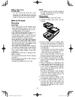 Предварительный просмотр 9 страницы Panasonic EY7420 Operating Instructions Manual