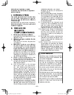 Предварительный просмотр 23 страницы Panasonic EY7420 Operating Instructions Manual