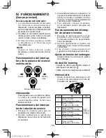 Предварительный просмотр 55 страницы Panasonic EY7420 Operating Instructions Manual