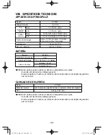 Предварительный просмотр 62 страницы Panasonic EY7420 Operating Instructions Manual