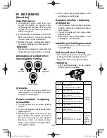 Предварительный просмотр 65 страницы Panasonic EY7420 Operating Instructions Manual