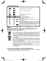 Предварительный просмотр 70 страницы Panasonic EY7420 Operating Instructions Manual